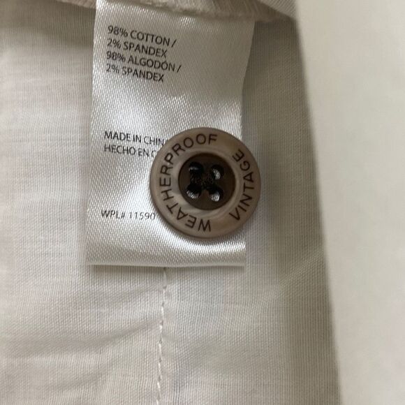 NWT Men’s American Threads Weathered Vintage Look Beige Shorts Size 40W - Picture 6 of 6